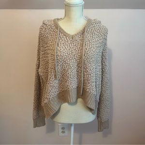 Tan Popcorn Pol Sweater